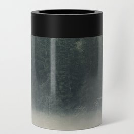 Misty Pine Forest Can Cooler