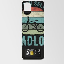 I Am Rarely Bikeless - Bicycle Android Card Case