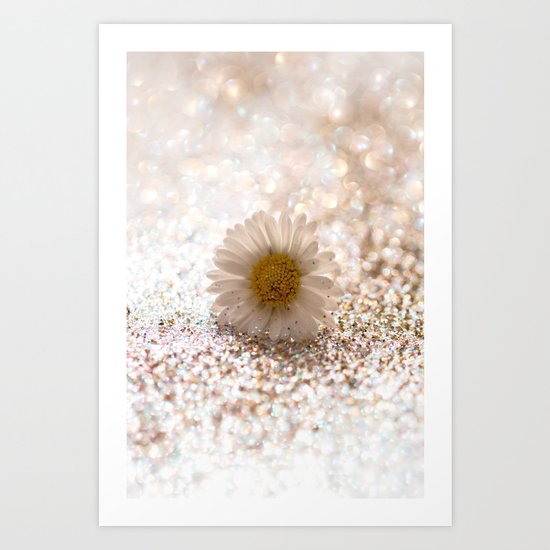 DAISY GOLD - for Mackenzie Art Print