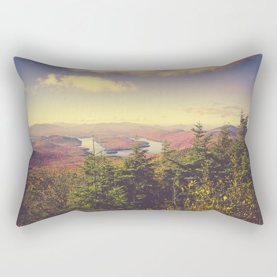 Endless Mountains Forever Wild Rectangular Pillow