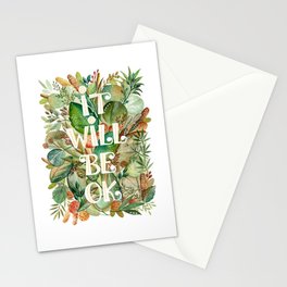 It Will Be Okay Stationery Cards