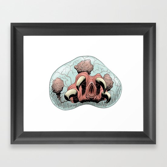 Metroid Framed Art Print