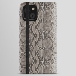 Python Snakeskin Print iPhone Wallet Case