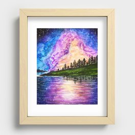 The chaos Recessed Framed Print
