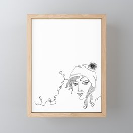 girl Framed Mini Art Print