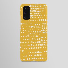 Abstract Spotted Pattern in Yellow Android Case