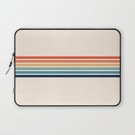 Palawa - Classic Colorful 70s Vintage Summer Style Retro Stripes Laptop Sleeve