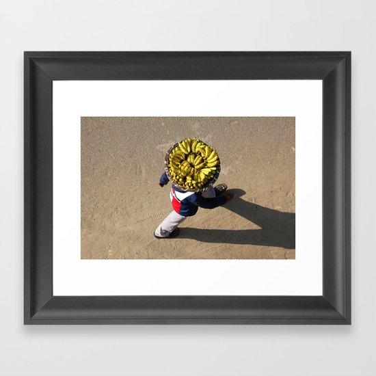Banana Man Framed Art Print