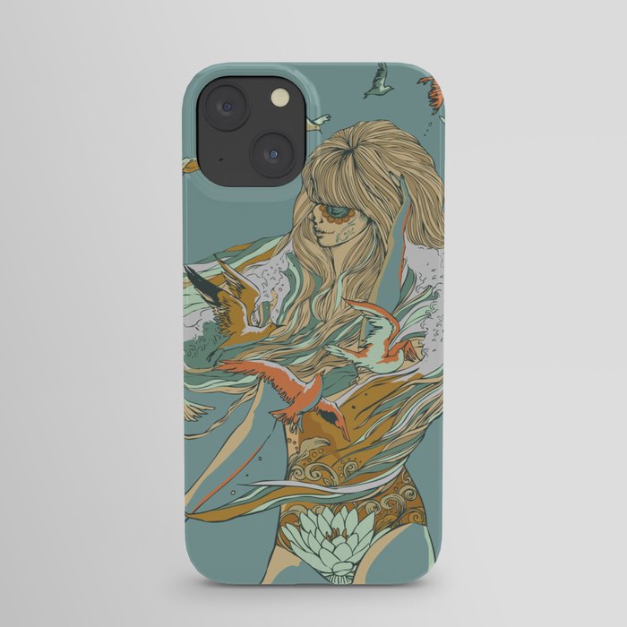 MELT INTO THE OCEAN iPhone Case