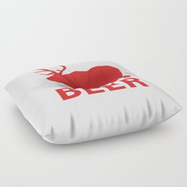 Bear + Deer = Beer Floor Pillow