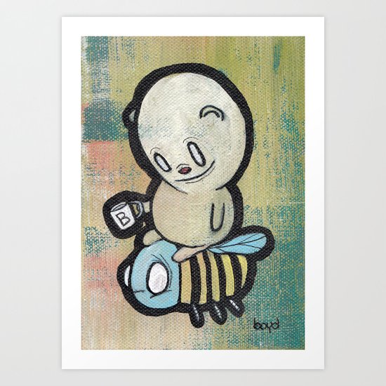 The Letter B Art Print
