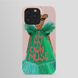 I Am My Own Muse iPhone Case