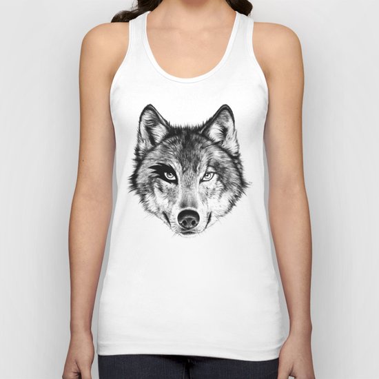 The Wolf Next Door Unisex Tank Top
