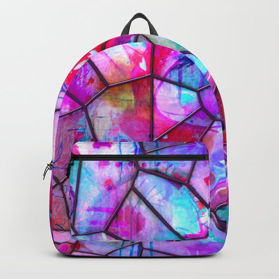 Painted Stained Glass Backpack