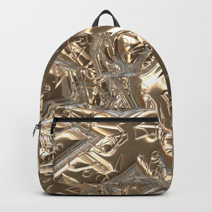 Golden grey stone Backpack