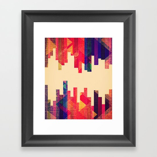 Night Visions: Textiles Framed Art Print