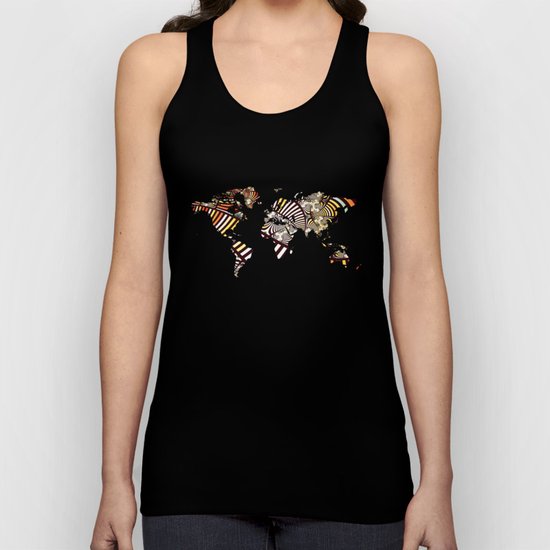Vintage fractal 1 Unisex Tank Top