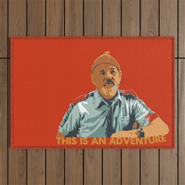 THIS IS AN ADVENTURE Outdoor Rug