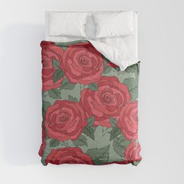 Red Roses Comforter