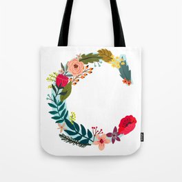Bags & Purses Totes Monogram Letter G Floral Double Sided Tote Bag 