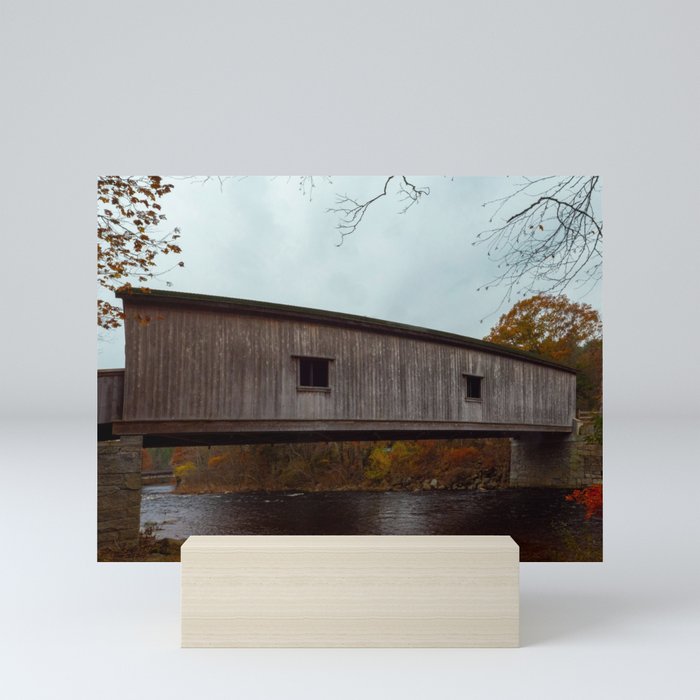 Comstock Covered Bridge Mini Art Print