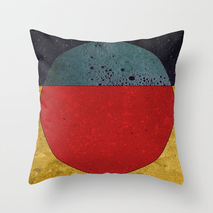 Abstract #131 Throw Pillow