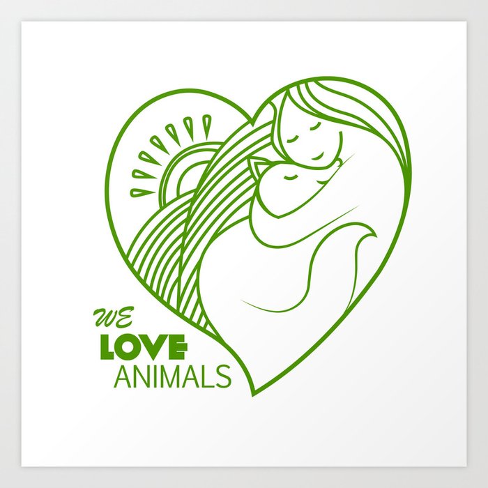 animal lover sign