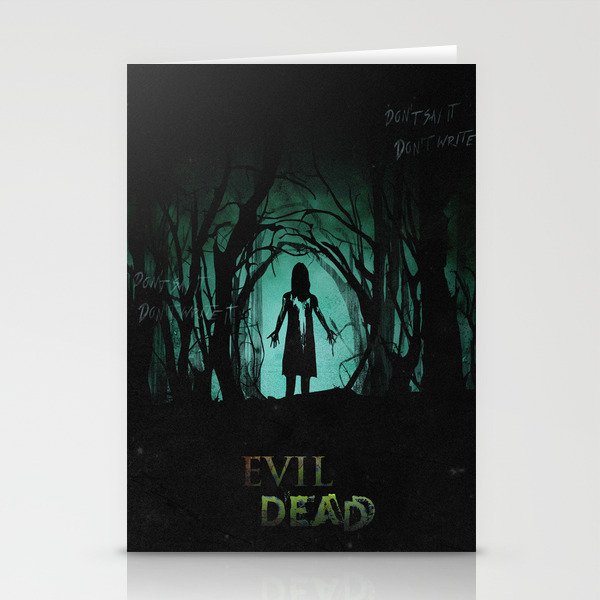 Evil Dead (2013) Movie Poster Stationery Cards