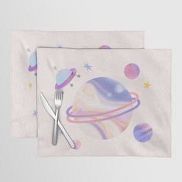 Galaxy Watercolor Placemat