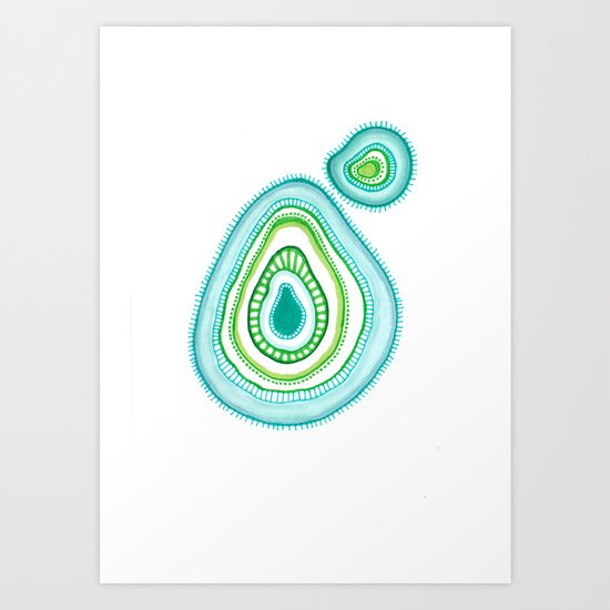 Microbe #1 Art Print