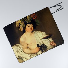 Carvaggio - Bacchus 1595 Picnic Blanket