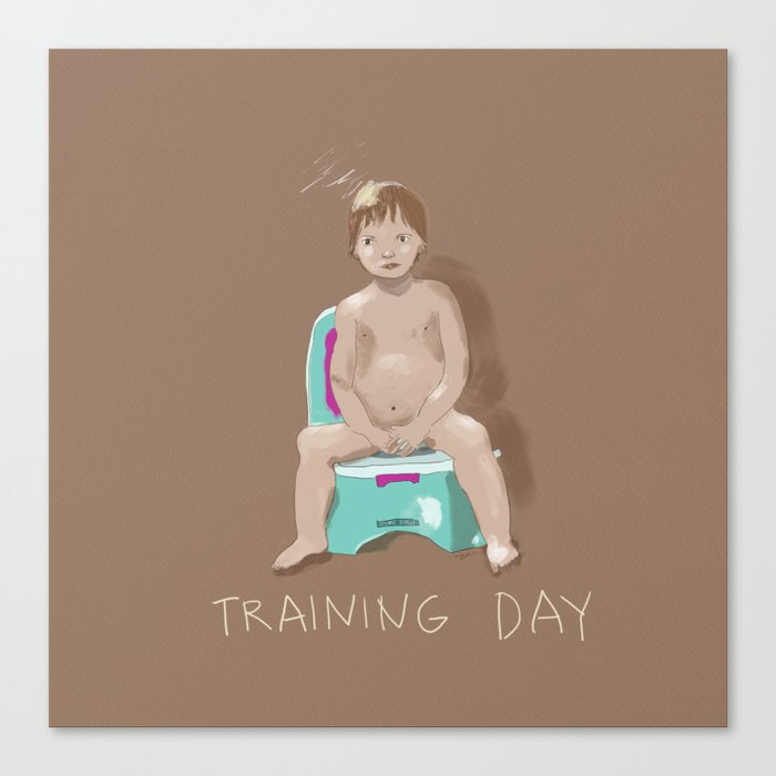Training Day Canvas Print