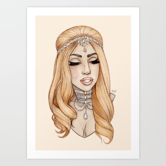 ARTPOP Princess IV Art Print