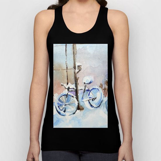 Lost bike Unisex Tank Top