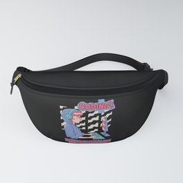 Coding Because People Too Complicated Girl Programmer Saying Fanny Pack