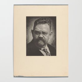 Portrait of an unknown man, Franz Ziegler, c. 1930 - c. 1939 Poster
