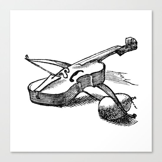 Violin Canvas Print