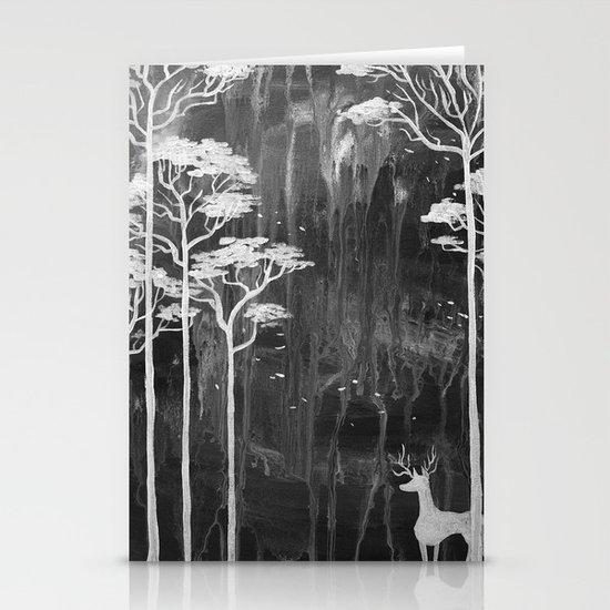 White Forest Stationery Cards