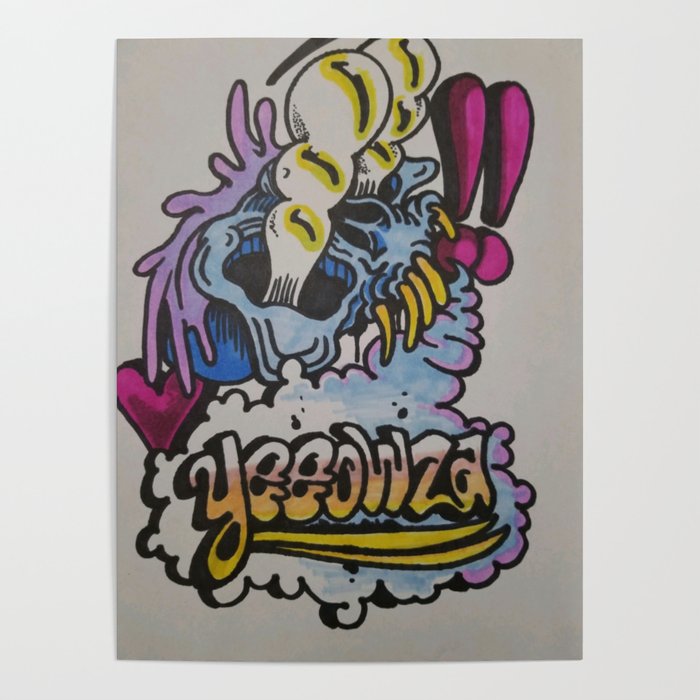 Yeeowza!! (The second gen alien) Poster