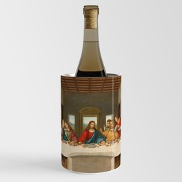 The Last Supper By Leonardo Da Vinci Wine Chiller