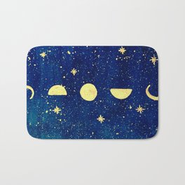 Phases of the Moon Bath Mat