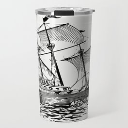 Pirate Ship Travel Mug