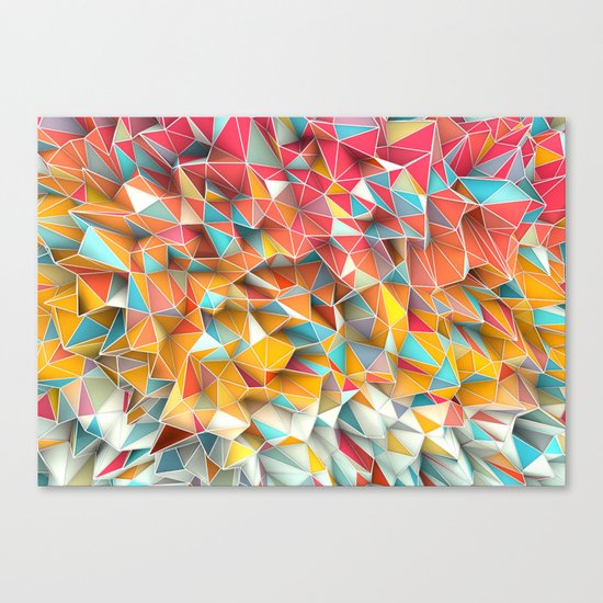 Kaos Summer Canvas Print