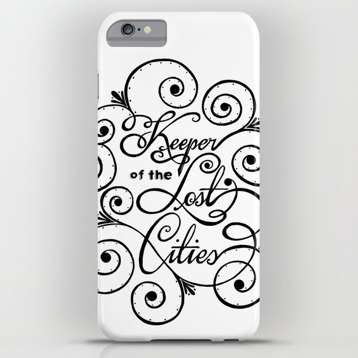 keeper of the lost cities iphone case