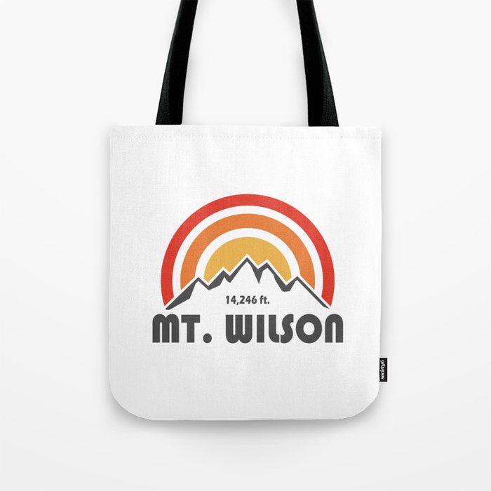 Mt. Wilson Colorado Tote Bag
