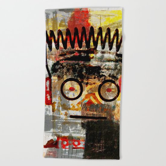 Robot Beach Towel