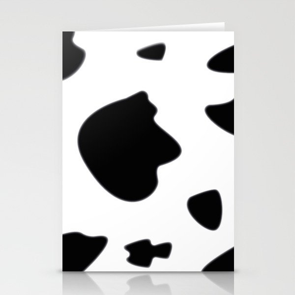 cow skin Stationery Cards