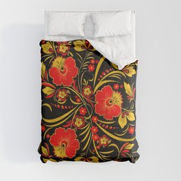 Russian khokhloma Comforter