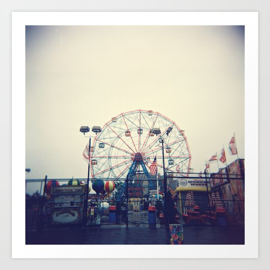 Coney Island II Art Print