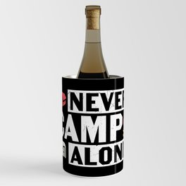 Never Camp Alone Wine Chiller